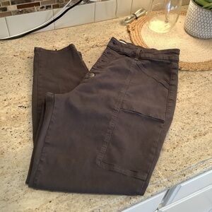 Pistola Gray Five Button Fly Pants Size 33